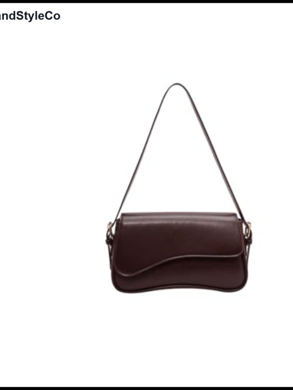 Faux Leather Shoulder Bag Clutch Crossbody Handbag Hobo Purse